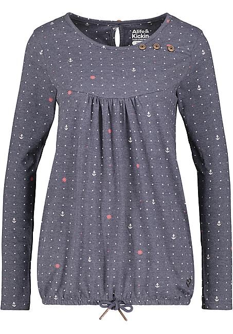 ALIFE AND KICKIN - TS SHIRT MANCHES LONGUES MIA AK B