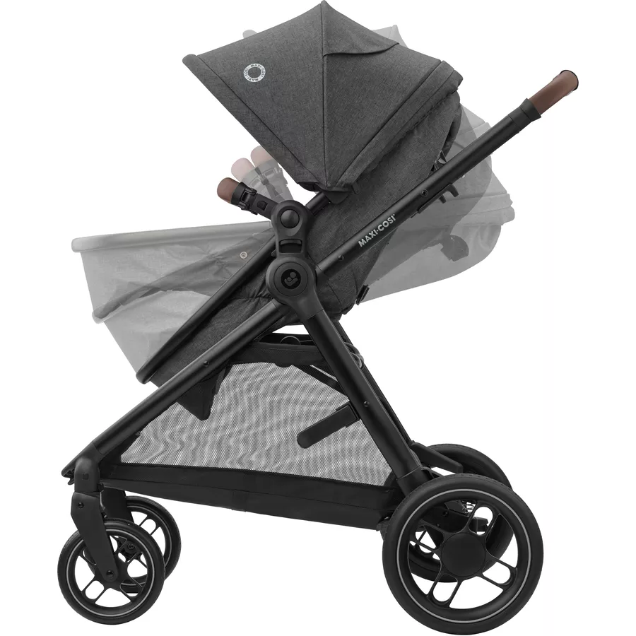 MAXI COSI Kombikinderwagen Zelia S Trio Dark Grey