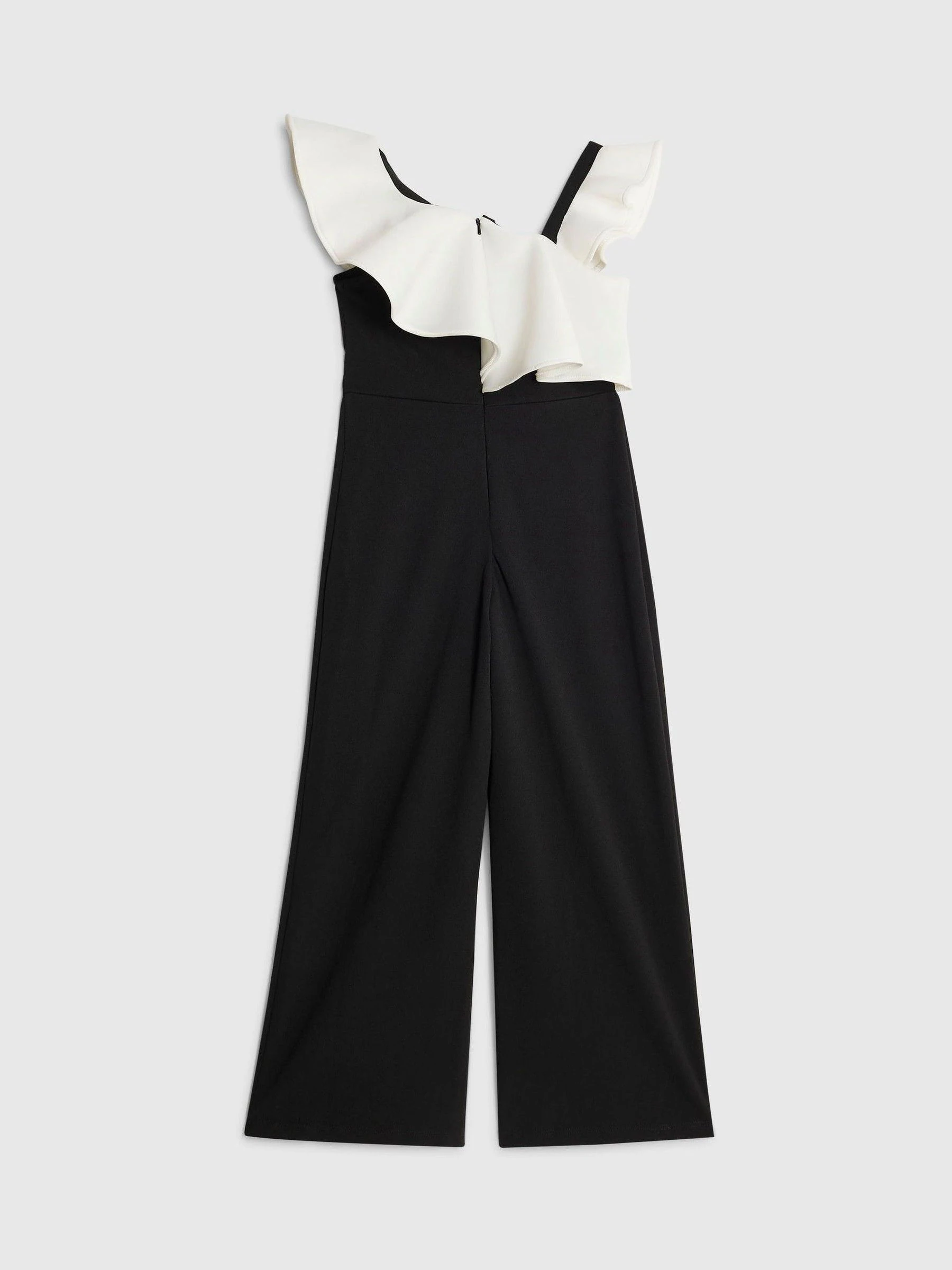 River Island Girls Asymmetric Frill Jumpsuit