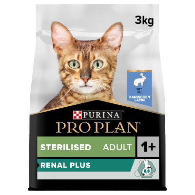 Pro Plan Katzenfutter Adult Sterilised Renal Plus Kaninchen