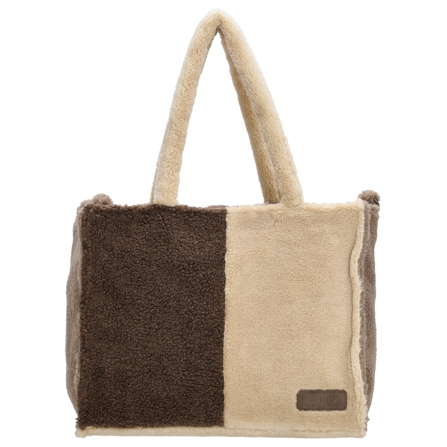Zebra Trends Teddy Denise Shopper donkerbruin
