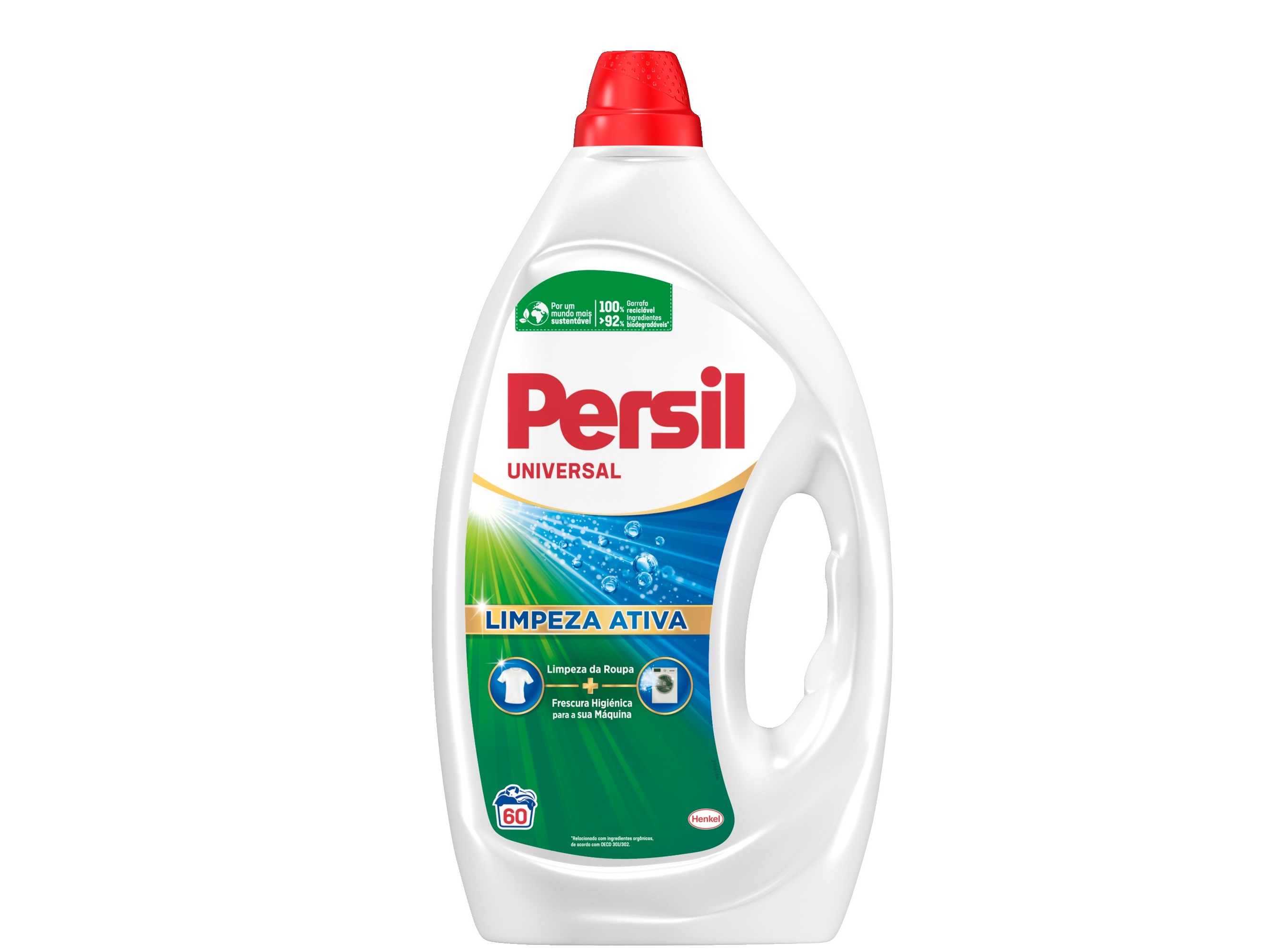 DETERGENTE ROUPA MÁQUINA LIQUÍDO PERSIL UNIVERSAL GEL 60D