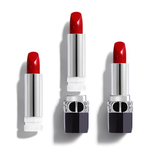 Dior Rouge Dior Metallic Refill Lipstick, 100 Nude Look Metallic