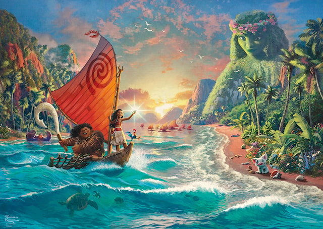 Disney Vaiana Moana Puslespill 1000 brikker Schmidt
