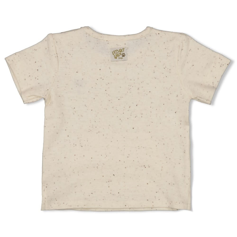 Feetje Feetje t-shirt - Safari Savage offwhite
