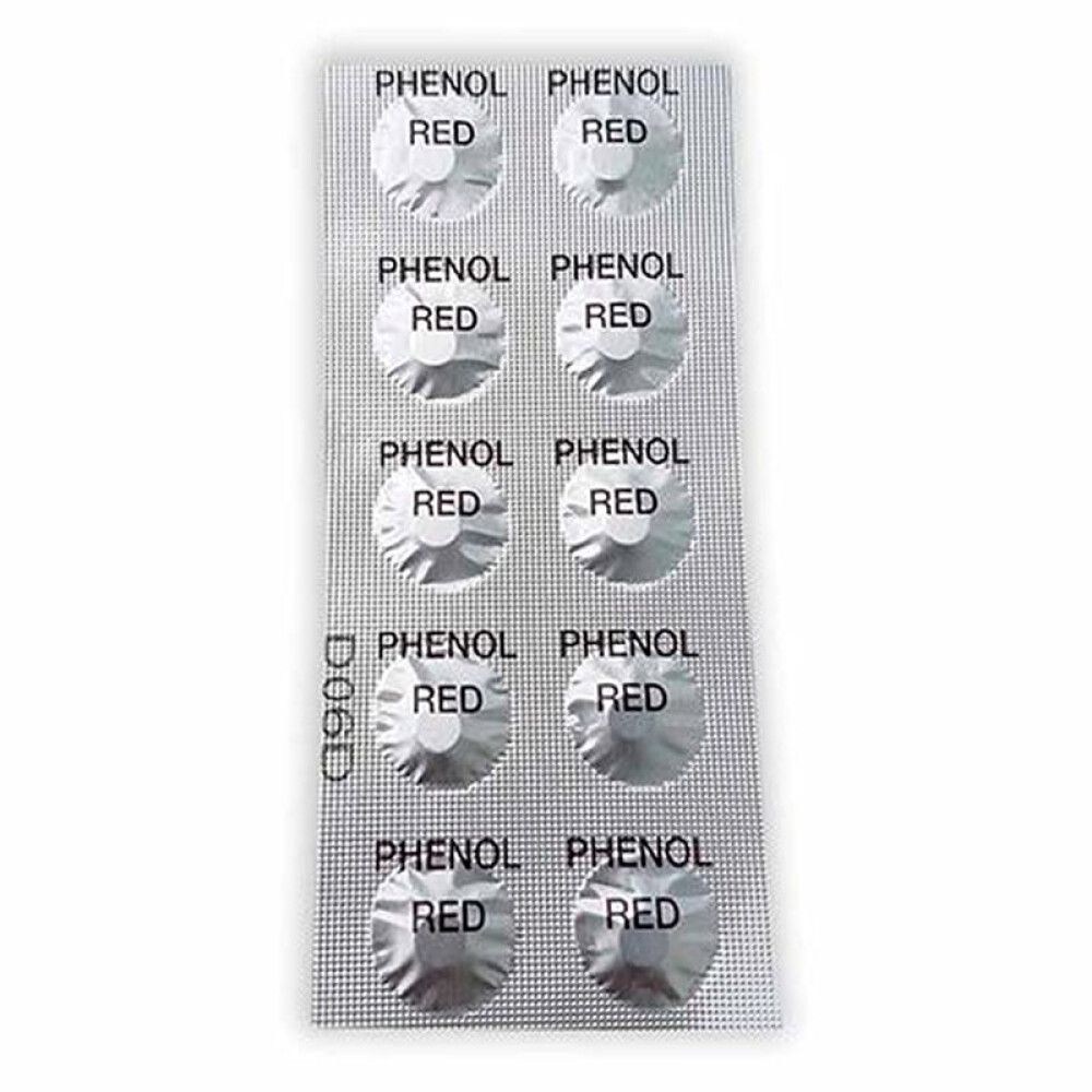TESTTABLETTER DENFORM PH FENOL RØD