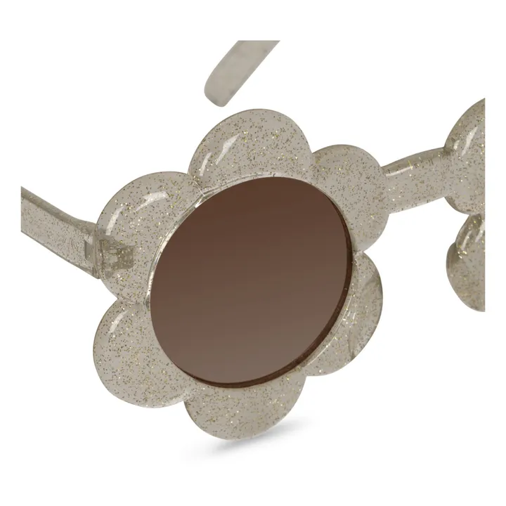 Konges Sløjd Lunettes de Soleil Junior Fleurs | Ecru