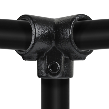 Novidade steigerbuis koppelstuk hoekstuk zwart ø 21 mm