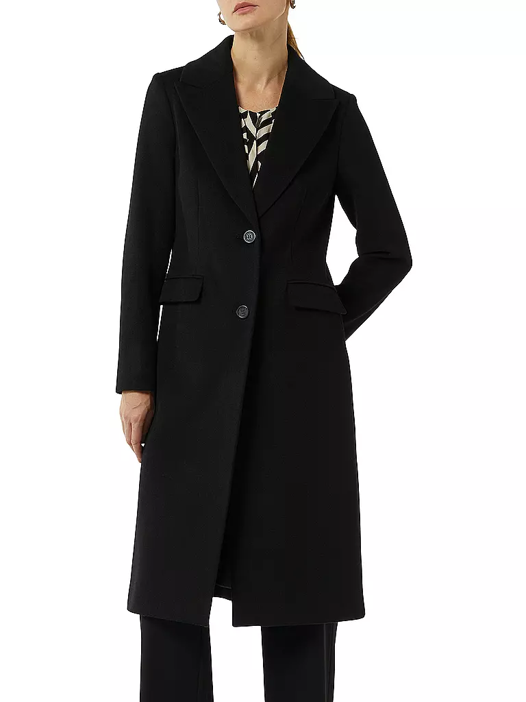 COMMA Wollmantel schwarz