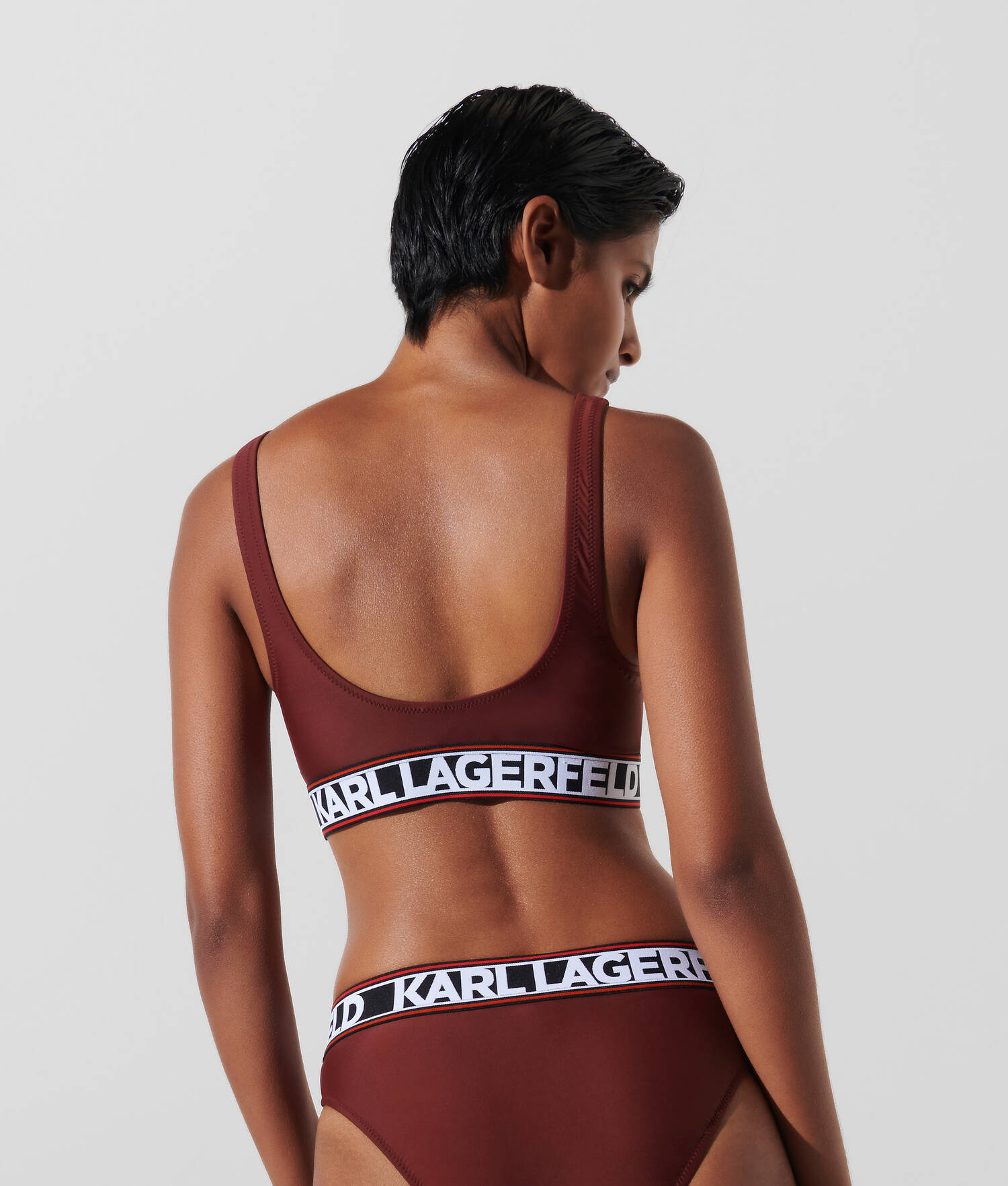 HAUT DE BIKINI AVEC LOGO KARL
