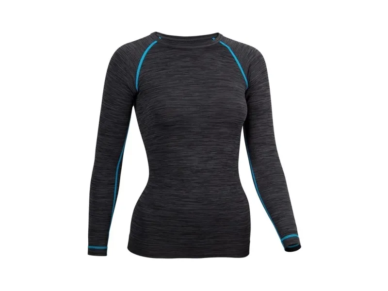 Termo-T-shirt AVENTO 0771 40 Sort/Aqua