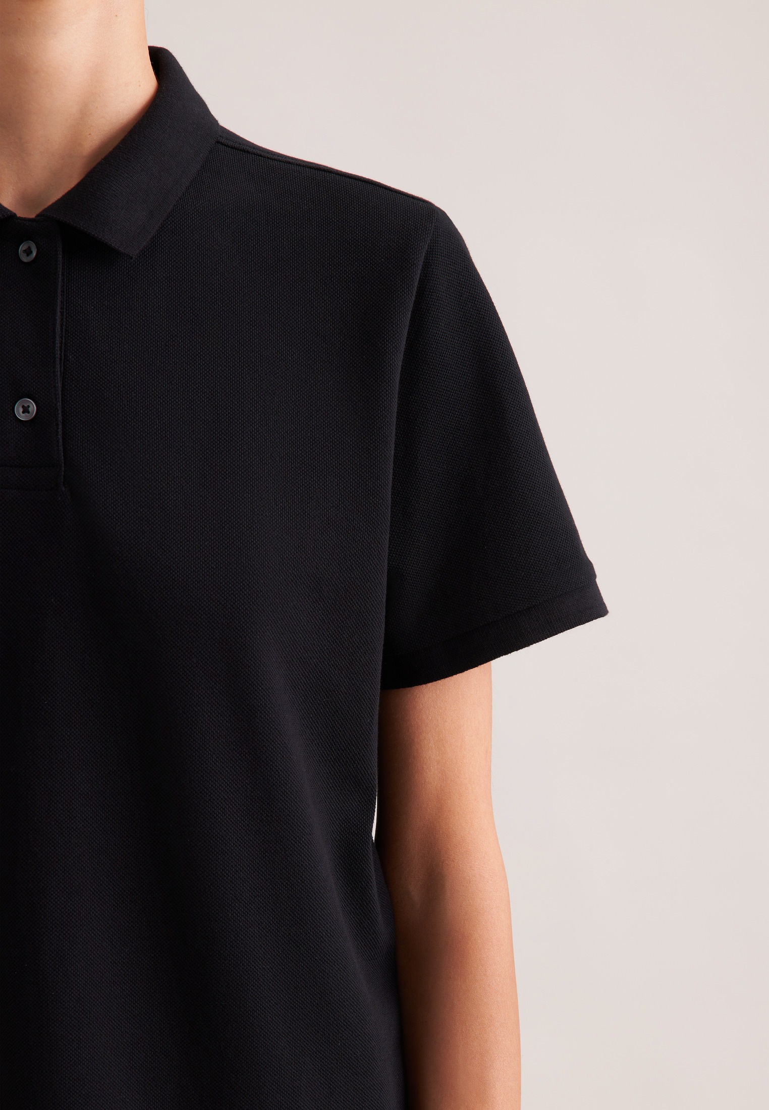 seidensticker Poloshirt »Schwarze Rose«, Polo Uni