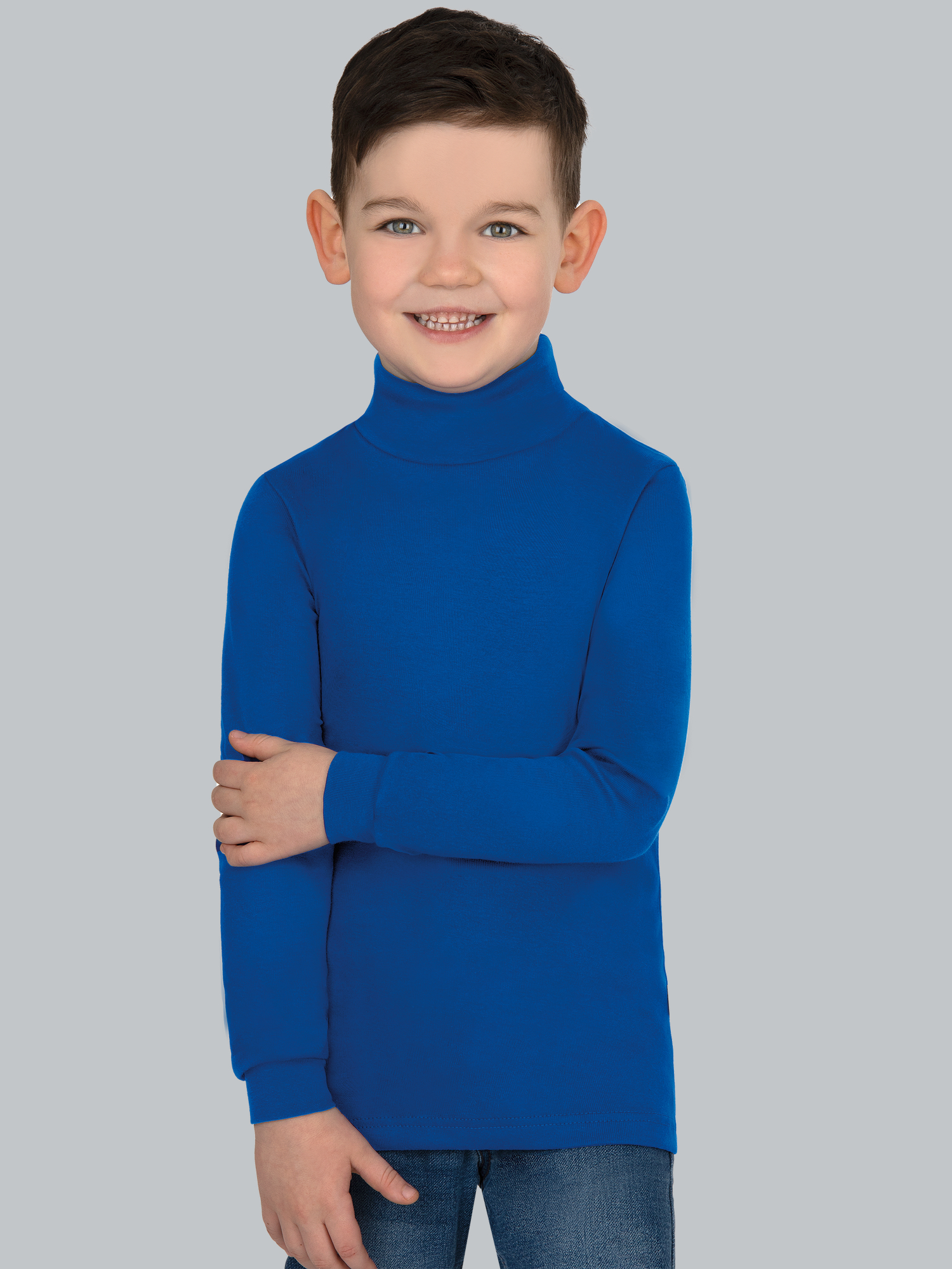 Langarm Ski- und Sport-Rollkragenpullover Royal