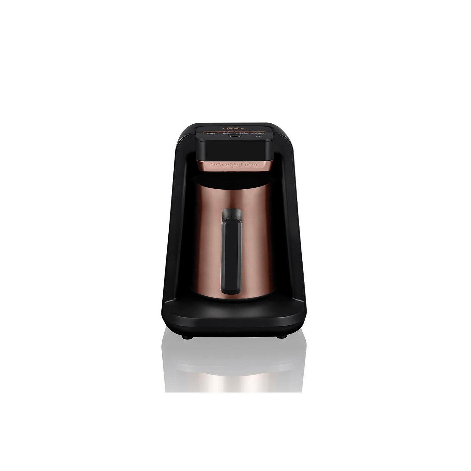 Arzum Türkische Kaffeemaschine, Kaffeekanne Edelstahl 700W Bronze