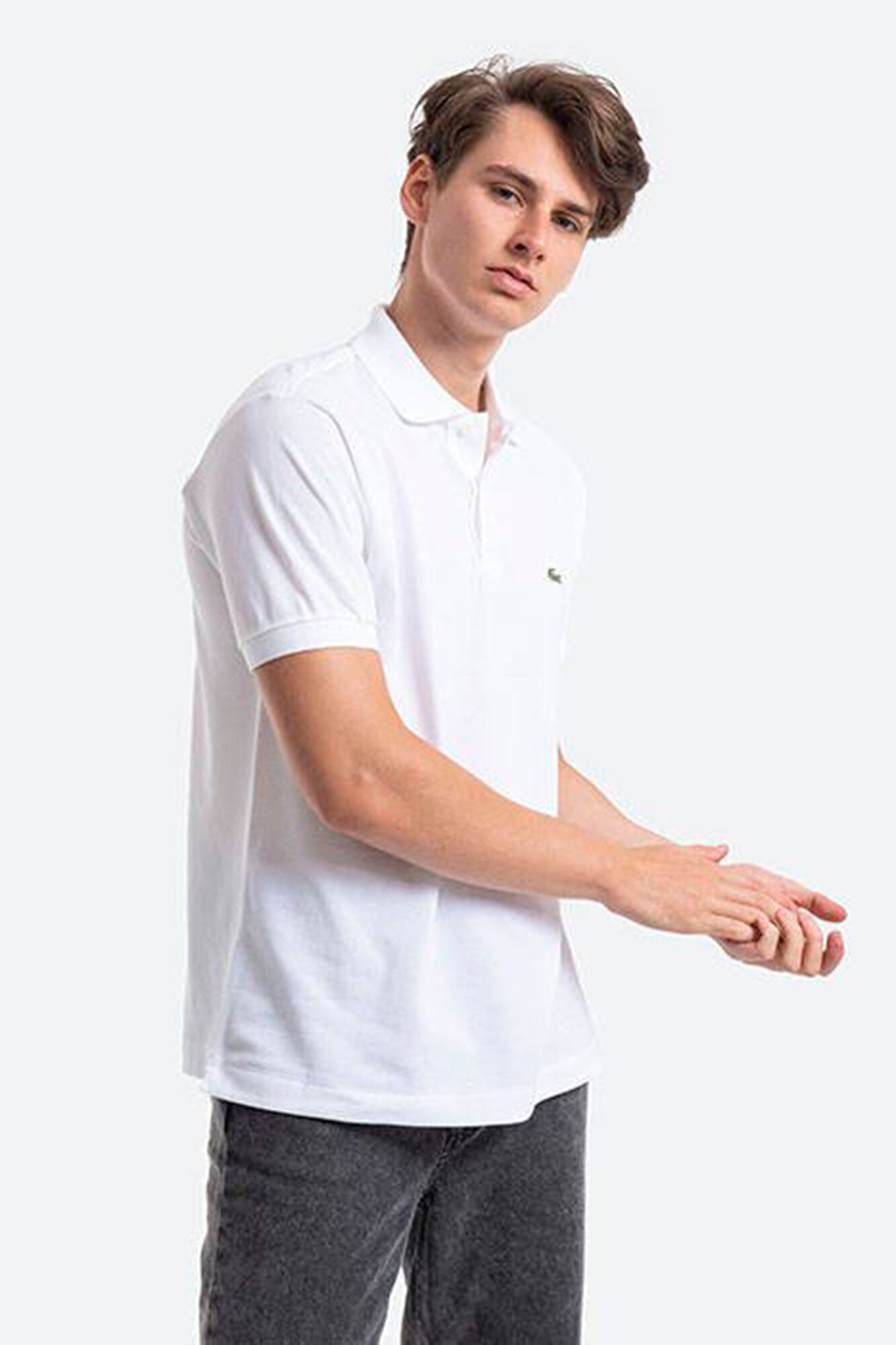 Polo Lacoste Classic - Branca