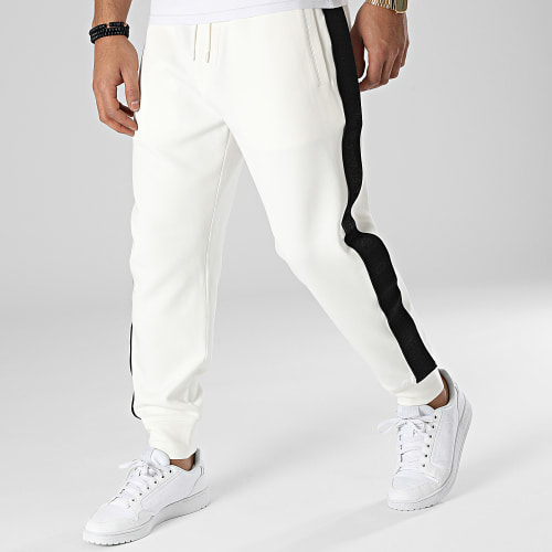 Pantalon Jogging A Bandes 3R1PCG-1JHSZ Beige Clair