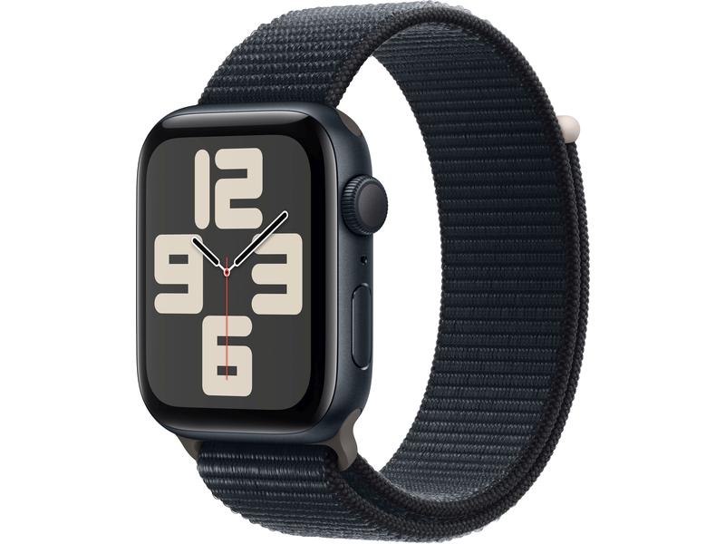 Apple Watch SE 2024 44 mm GPS Alu Sport Loop Mitternacht Kann schön viel. Für ganz schön wenig.