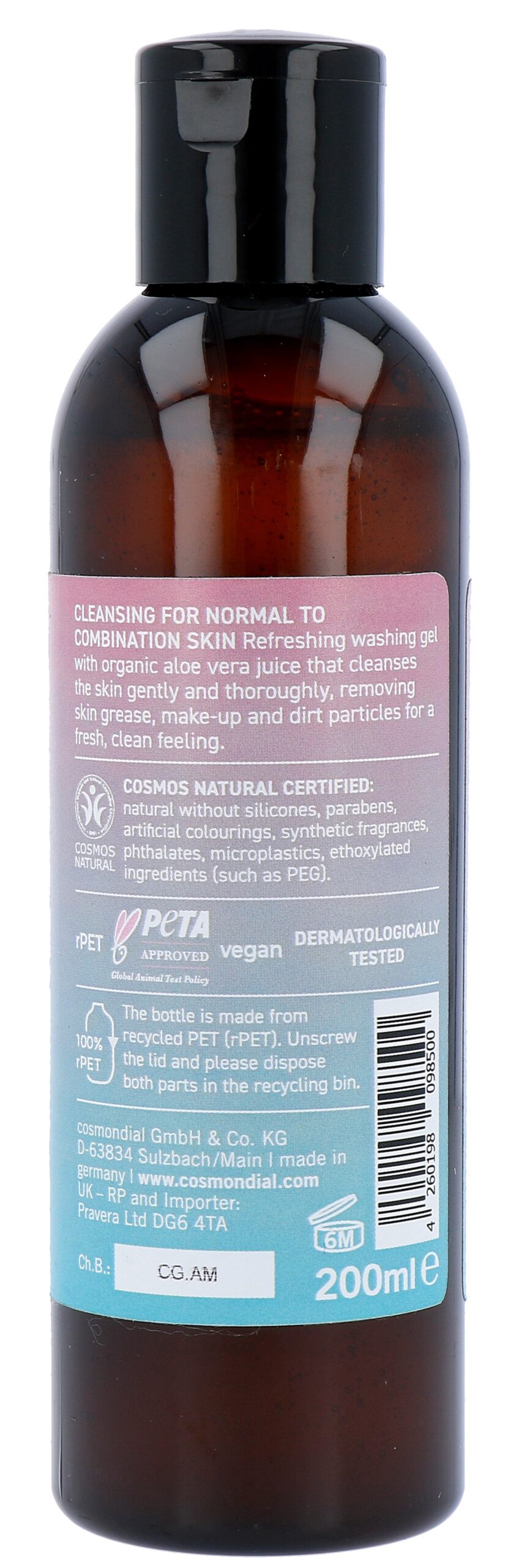 Benecos Natural Basics Wasgel Gezicht (200 ml)