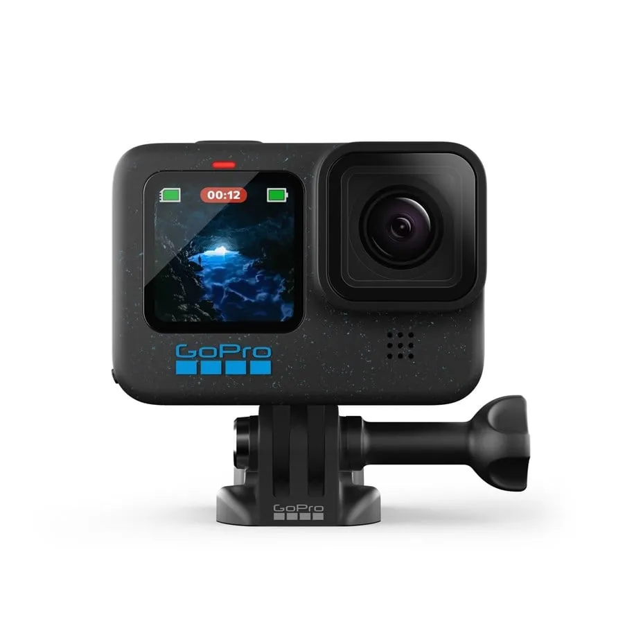 GoPro® | HERO12 Black - Action-kamera / 60 fps - undervands op til 10 m - Sort