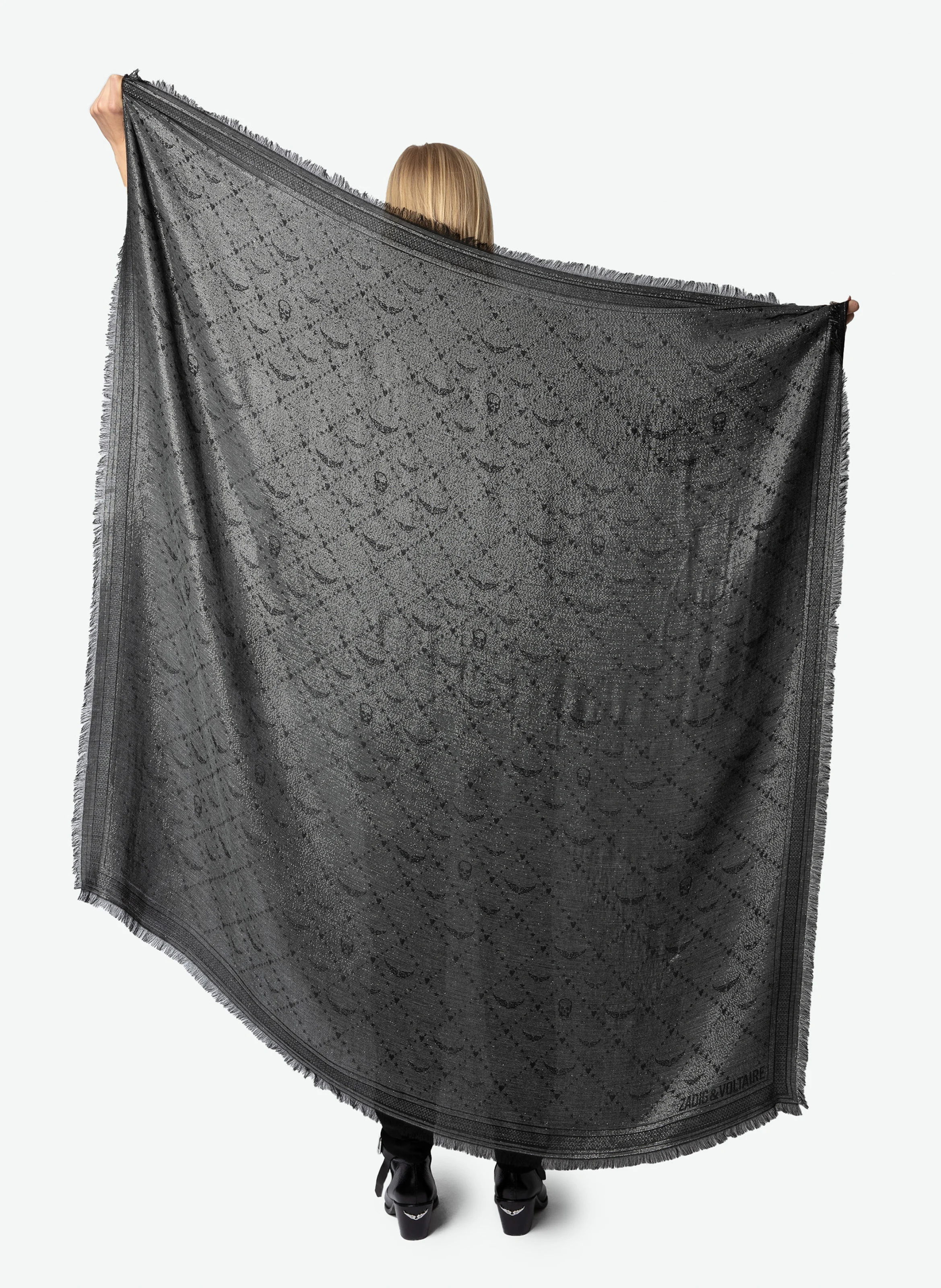 GLENN - Foulard | Gris