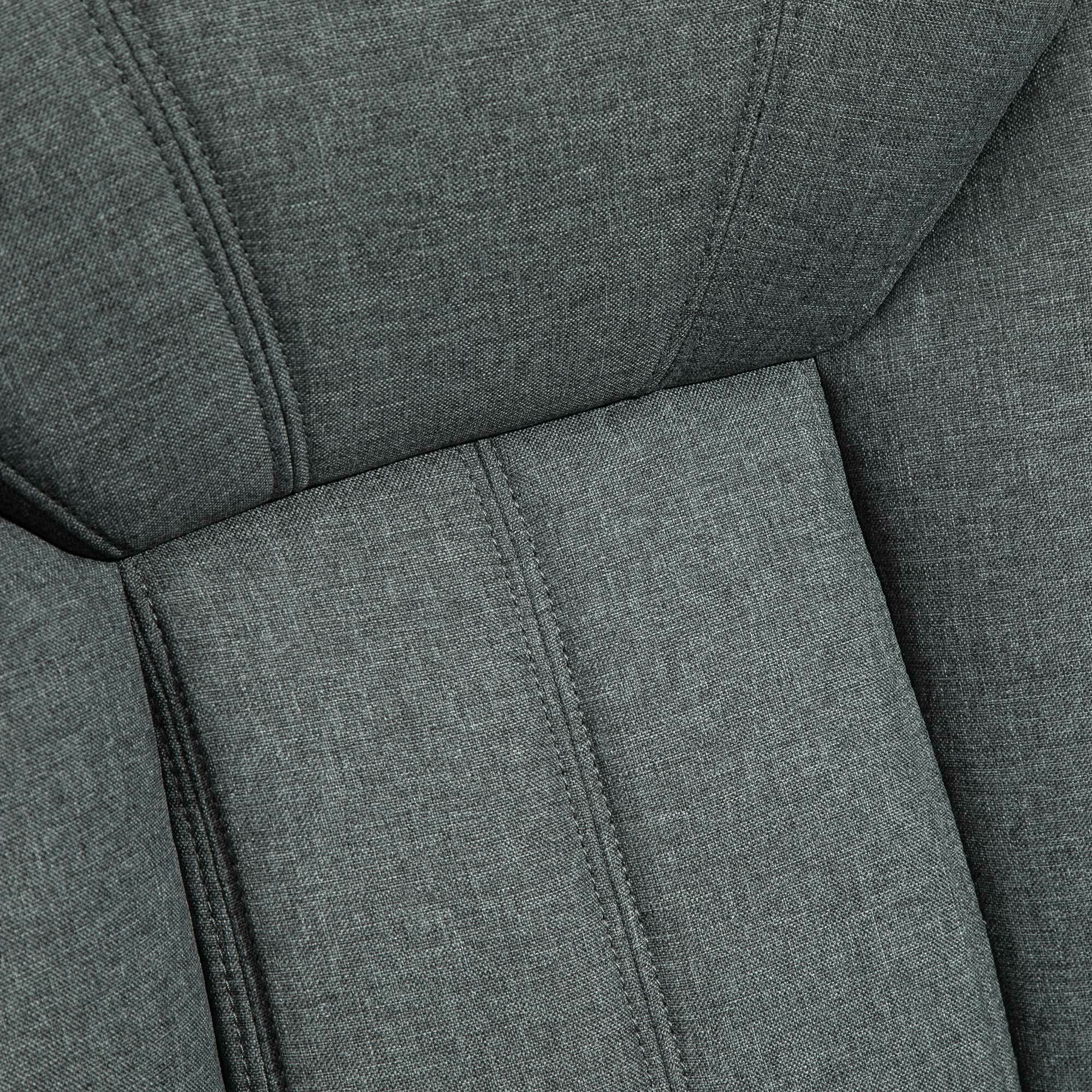 Vinsetto Bürostuhl Ergonomisches Design, Atmungsaktiver Polyester-Bezug 65 x 78 x 110-120 cm (BxTxH)