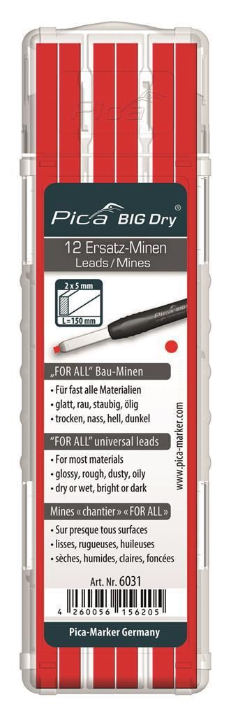 Pica 6031 BIG Dry Navulling FOR ALL rood - PI6031
