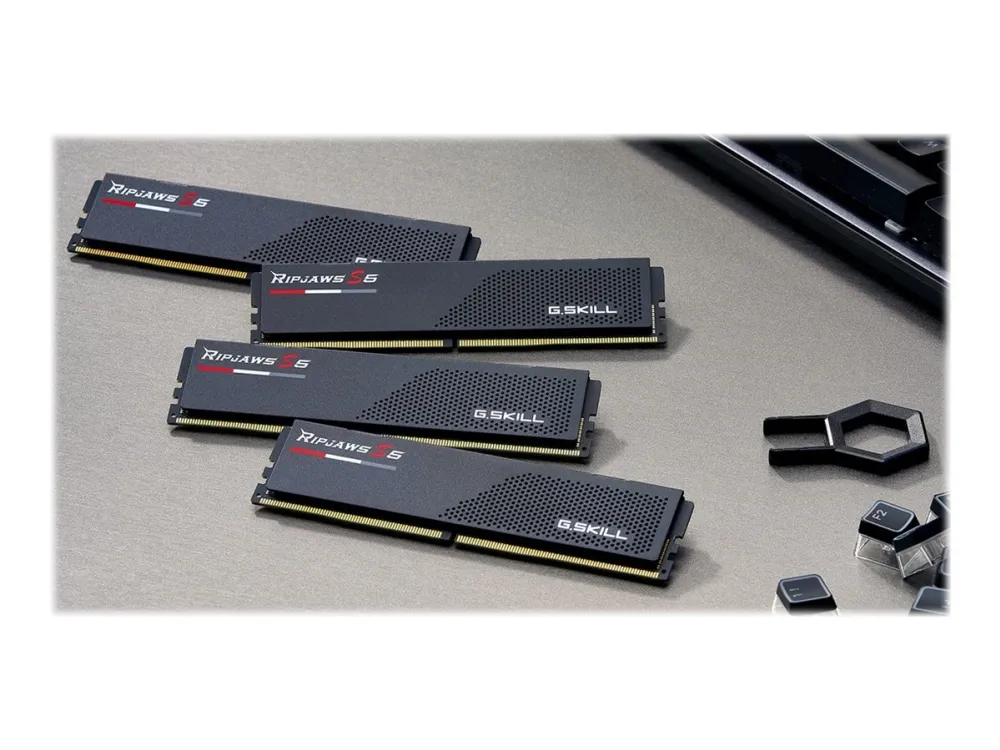 G.Skill Ripjaws S5 - DDR5 - sæt - 32GB: 2 x 16 GB - DIMM 288-PIN - 5600 MHz - CL36 (36-36-36-76) - 1.20 V - ikke bufferet - ikke-ECC