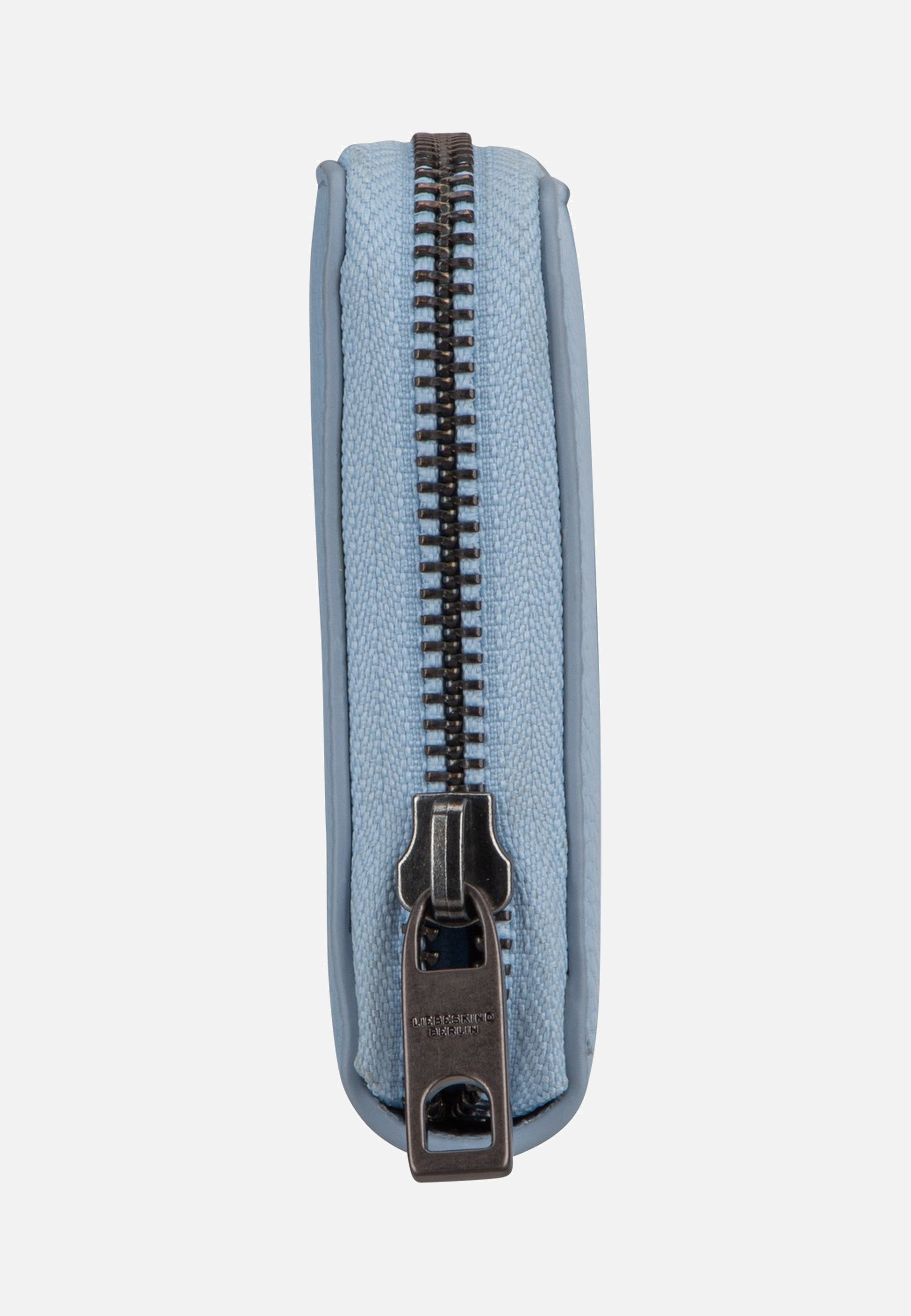 Gigi Small Pebble Blue Denim - Portemonnaie