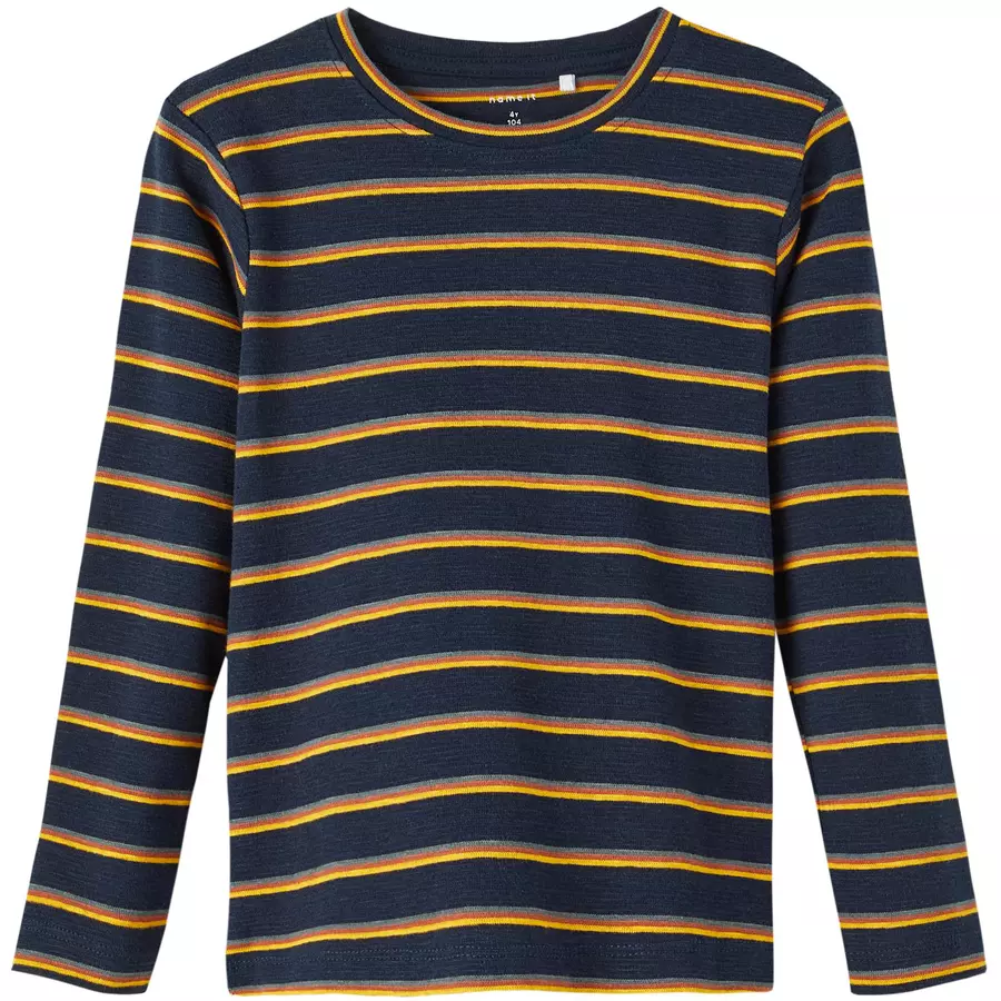 name it Langarmshirt Nmmolander Dark Sapphire