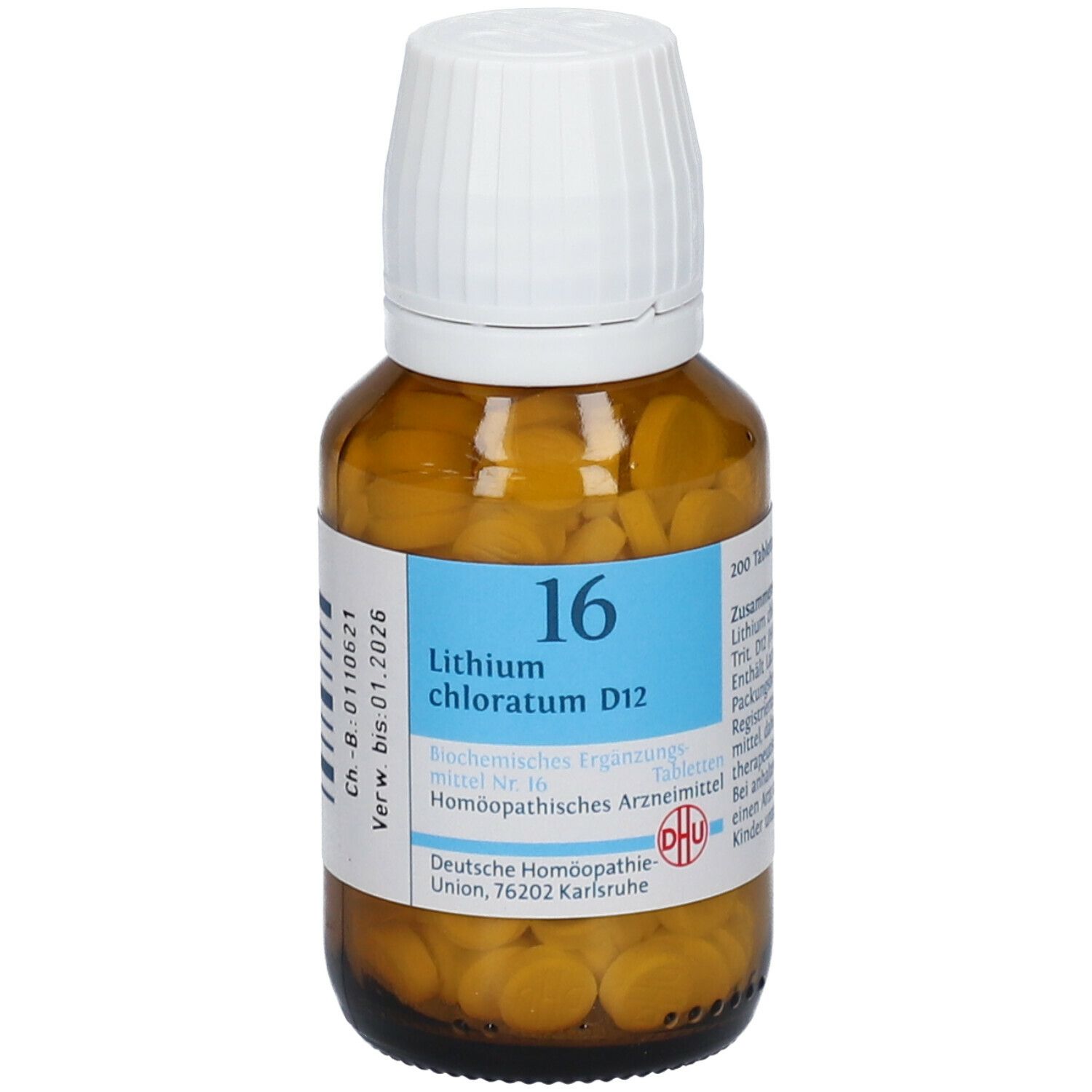 DHU Biochemie 16 Lithium chloratum D12