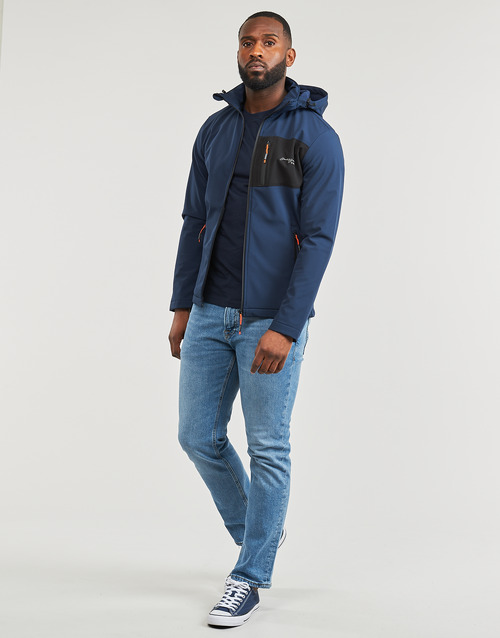Jack & Jones - JJTYSON SOFTSHELL JACKET - Marine