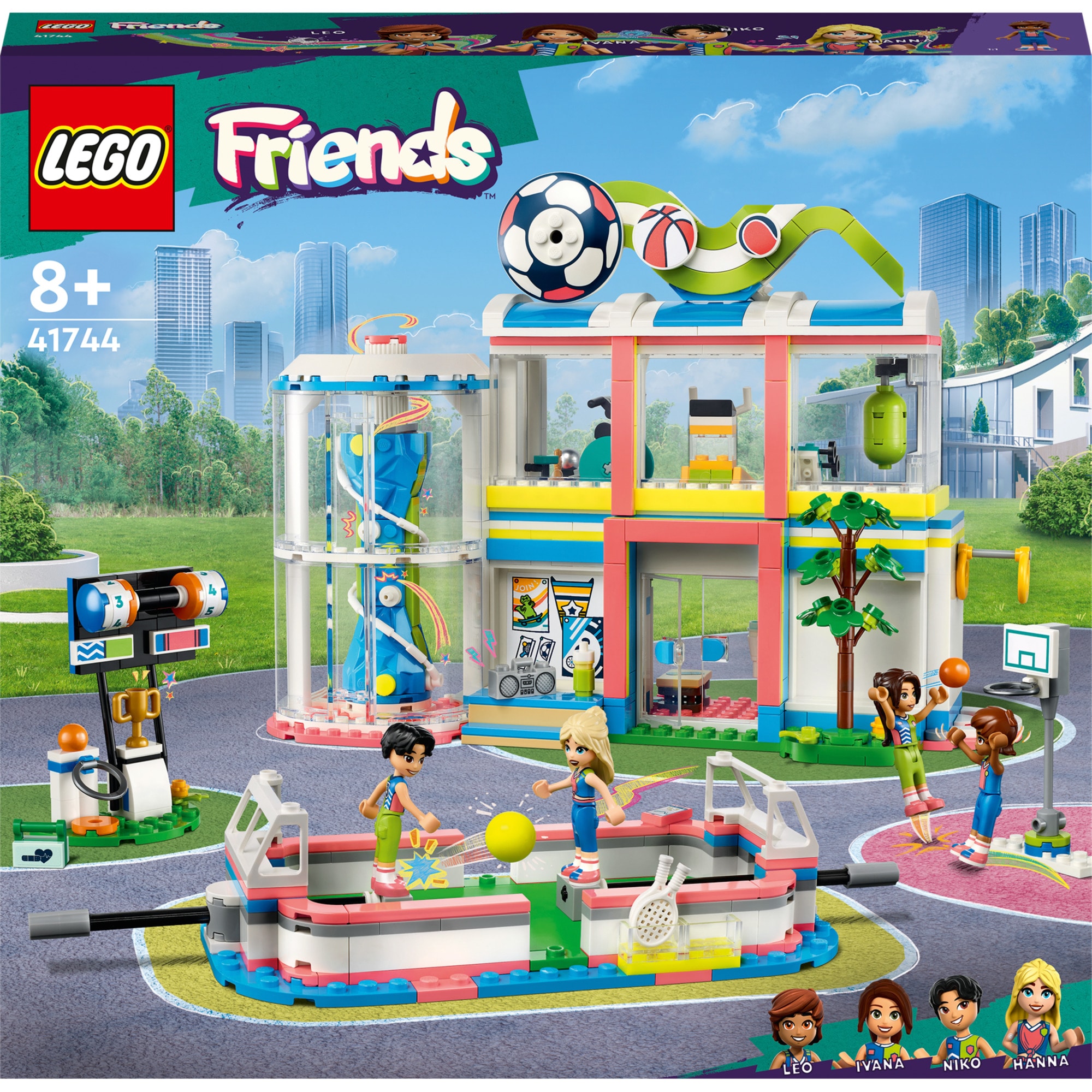 LEGO Konstruktionsspielzeug Friends Sportzentrum