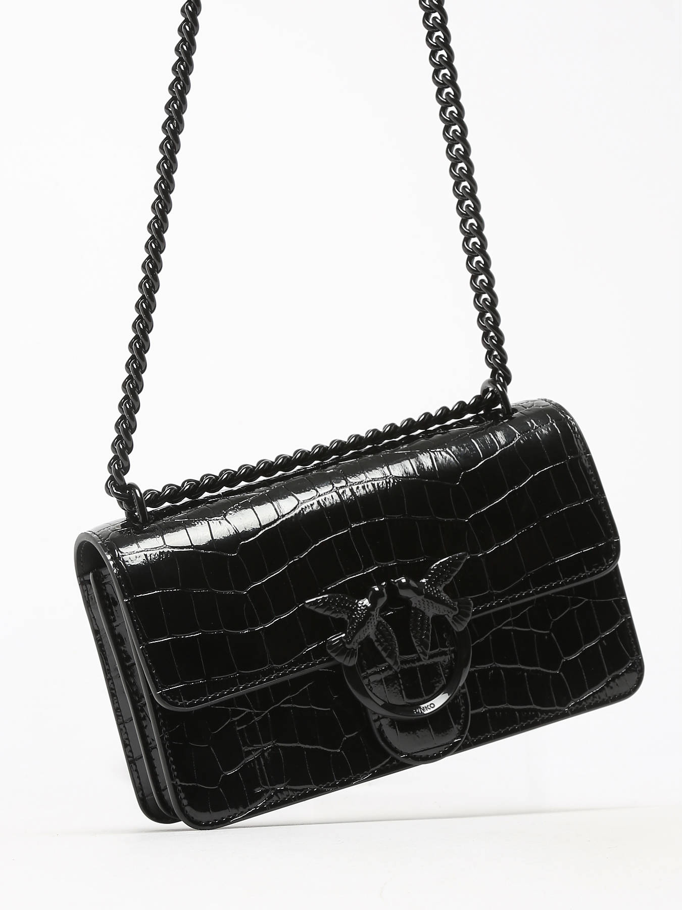 Sac bandoulire Love bag icon cuir PINKO