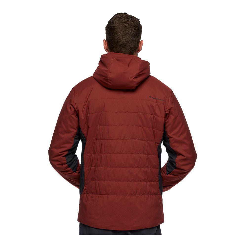 Black Diamond LIGHT STRETCH HOODY - Veste Homme dark crimson/black