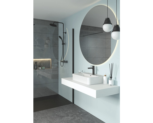 Douchekolom incl. thermostaat Ideal STANDARD Ceratherm zwart A7545XG