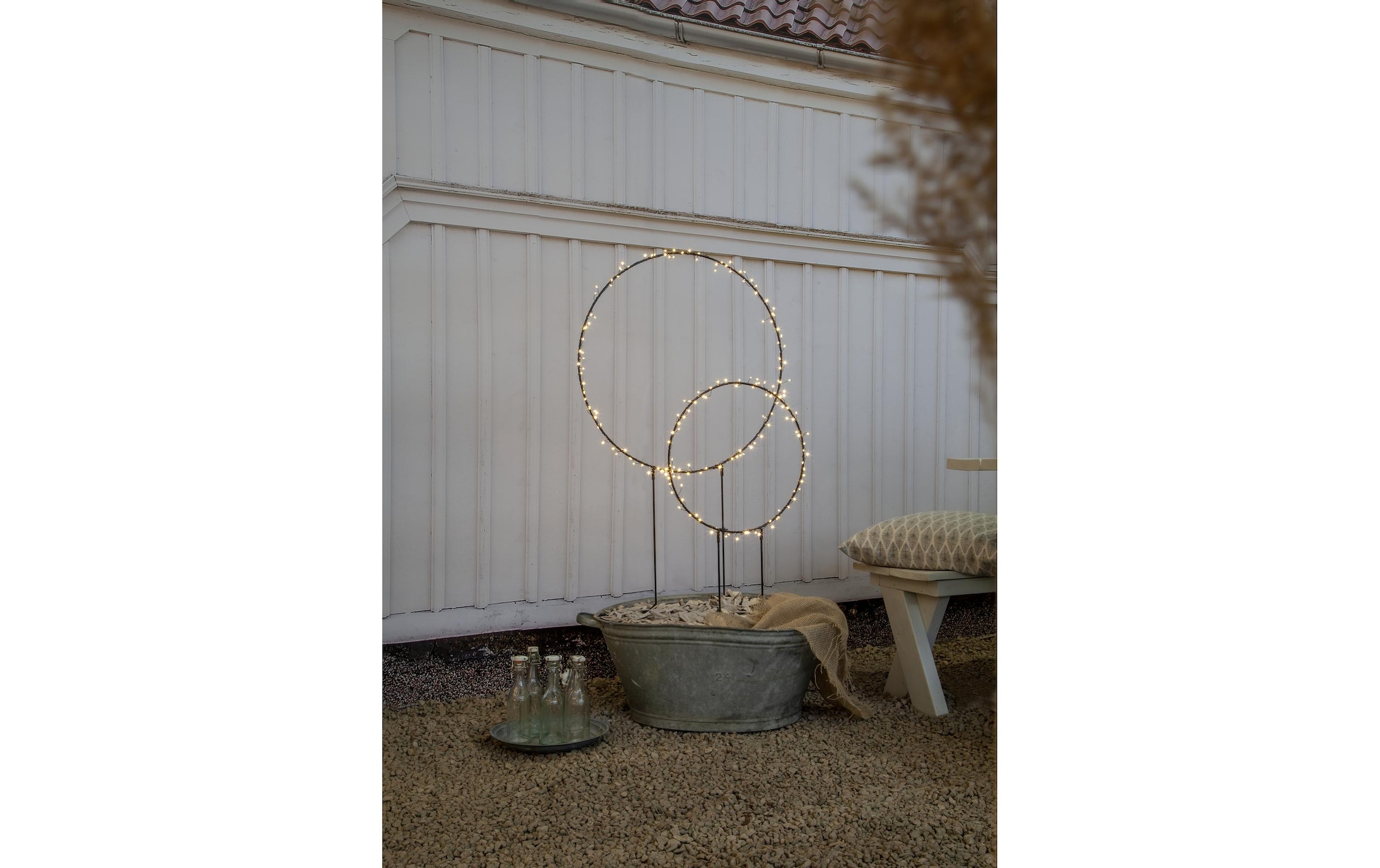 Parforce Traditional Hunting Gartenleuchte »Outdoor Dekoration Barlumi« Warmweiss
