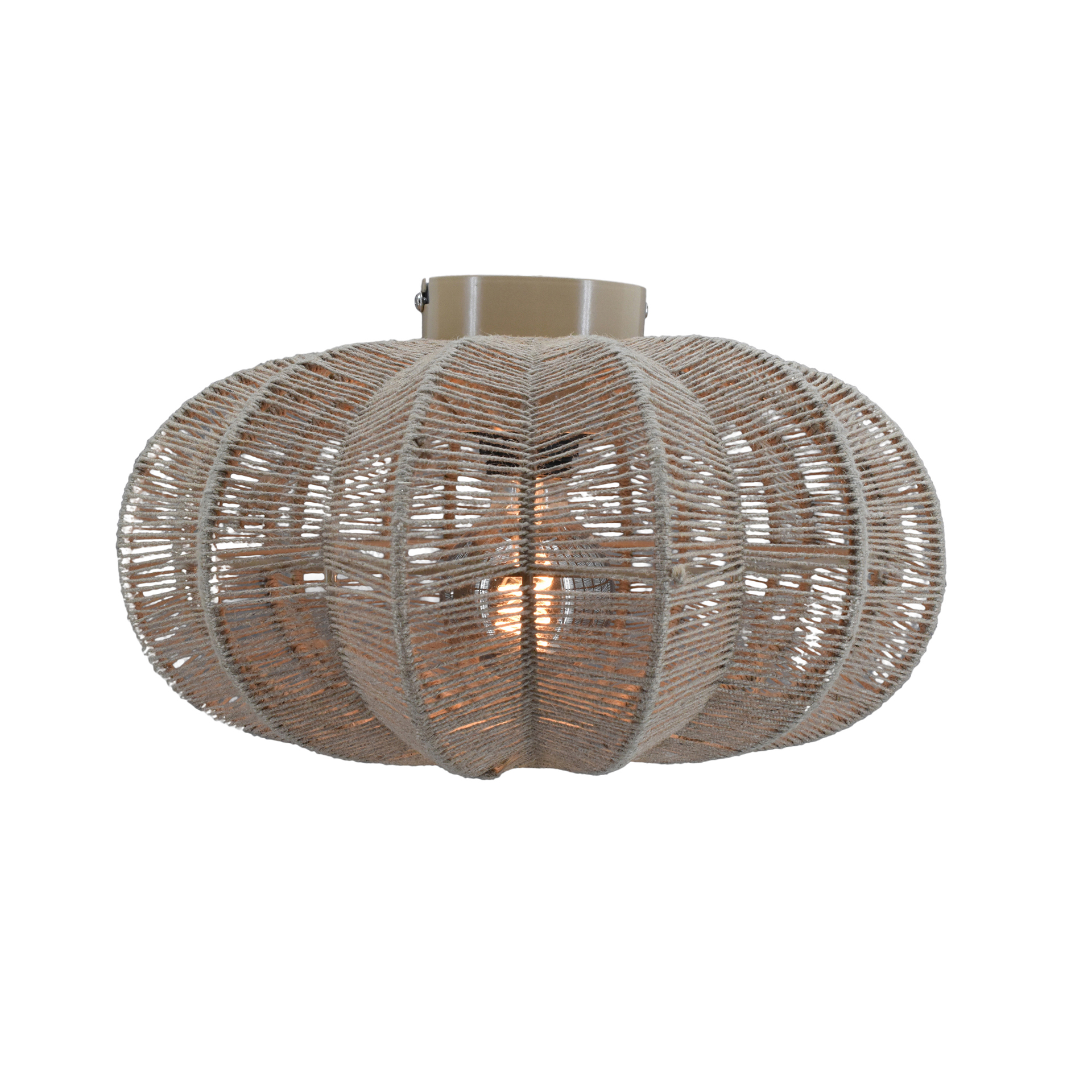 Wand / plafondlamp Bowie small naturel