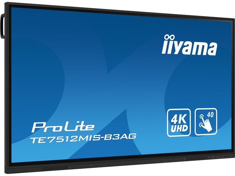 iiyama Touch Display TE7512MIS-B3AG Multitouch 75 