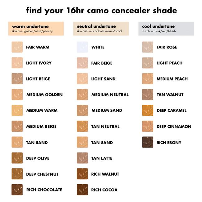 e.l.f. 16HR Camo Concealer Medium Sand