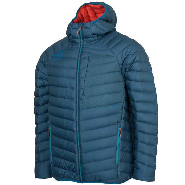 Doudoune ski de randonnée TERNUA VILMAN HOOD DOWN JKT M DARK LAGOON