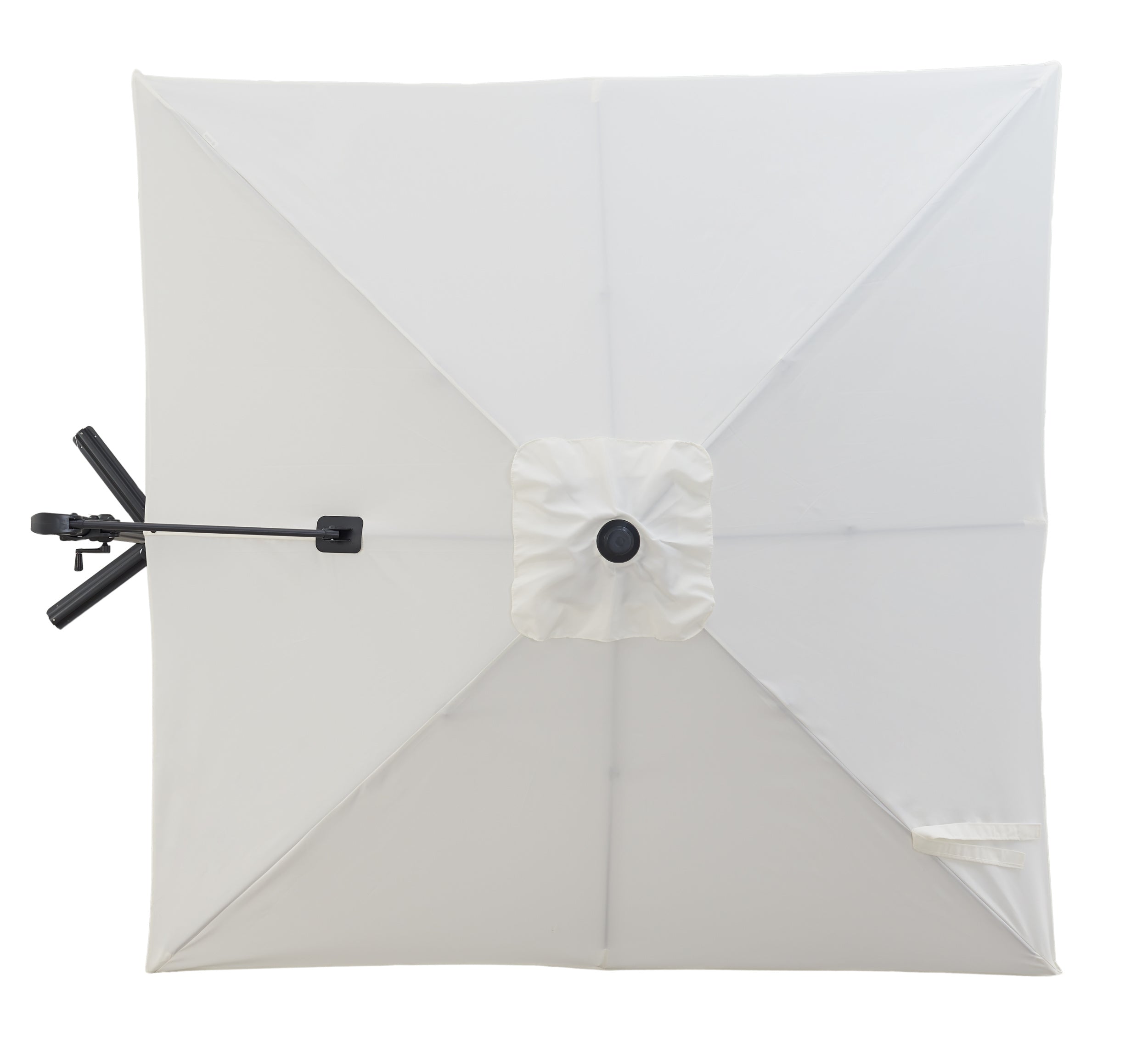 ACAZA Zweefparasol Gebroken wit
