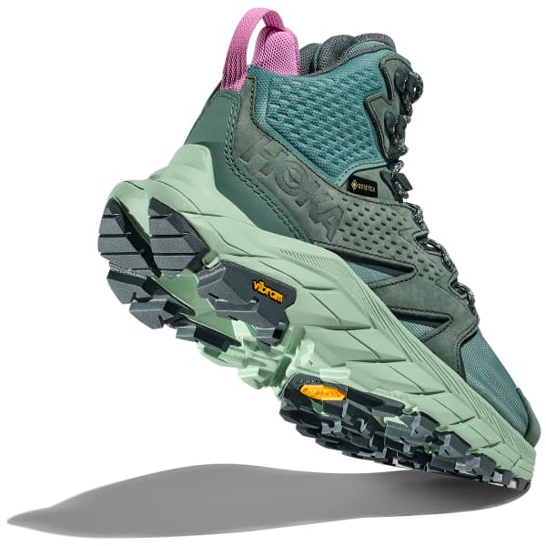 Chaussure de randonnée mid HOKA ONE ONE W ANACAPA MID GORE-TEX TRELLIS / MIST GREEN