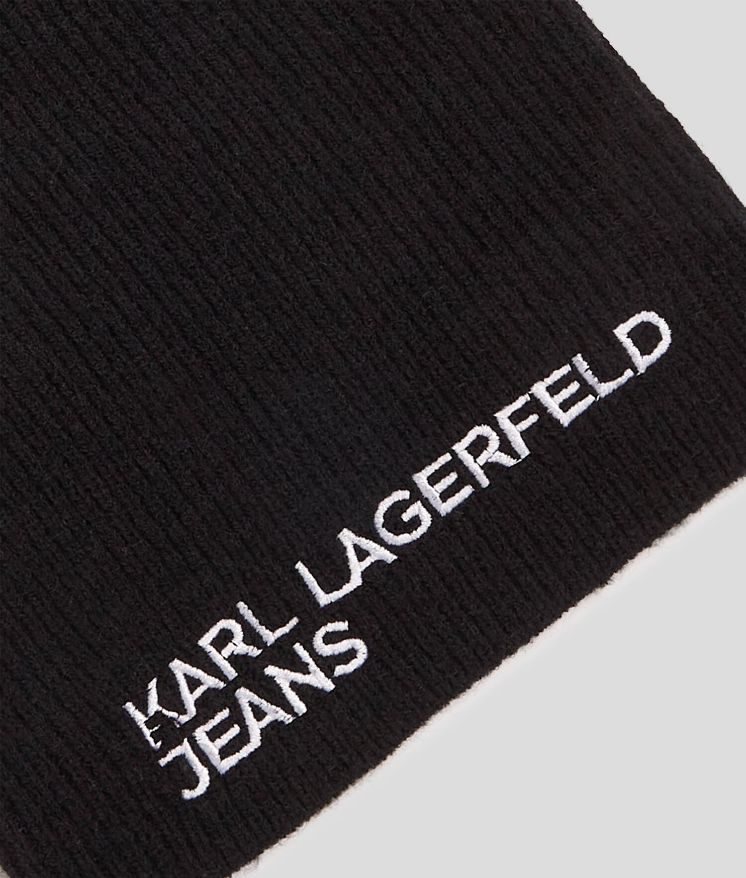 CAGOULE COTELÉE À LOGO KLJ