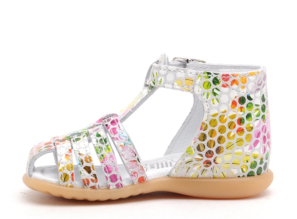 Bopy nu pieds bebe fille zepa multicolore