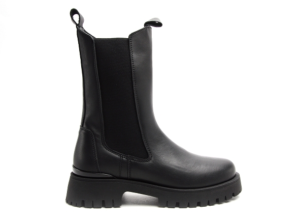 Margarita mariotti boots bottine plates femme drakula noir