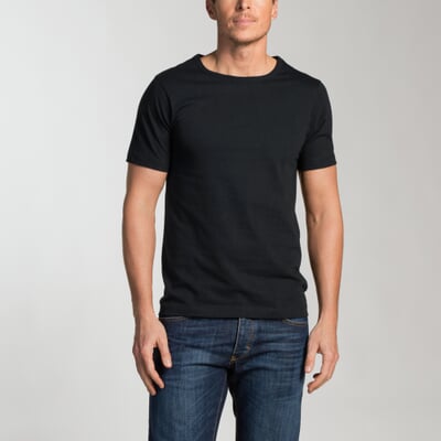 T-Shirt 1950, Schwarz
