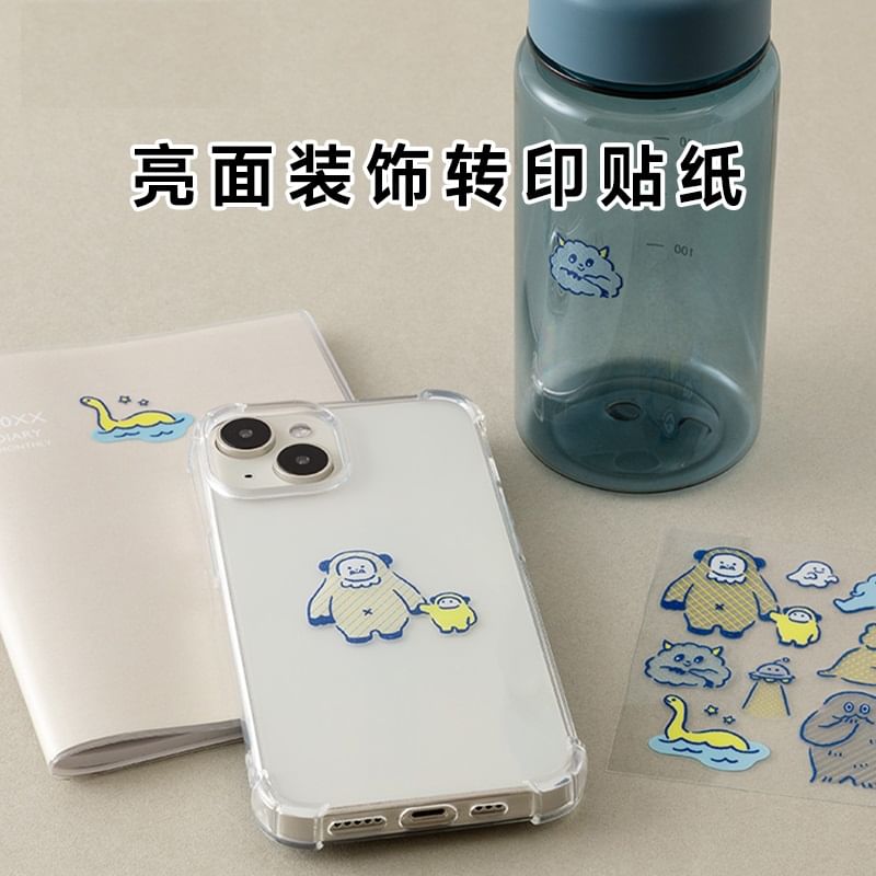 MIDORI JAPAN - Cartoon Transfer Sticker (Diverse ontwerpen)