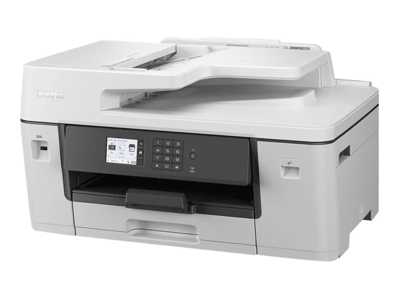 Brother MFC-J6540DW - Multifunktionsprinter - farve - blækprinter - A3 (medie) - op til 25 spm (kopiering) - op til 28 spm (udskriver) - 250 ark - 33.6 Kbps - USB 2.0, LAN, Wi-Fi(n), USB vært
