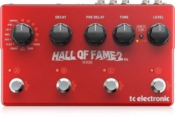 TC Electronic TC Electronic Hall Of Fame Reverb 2 X4 - Rumklang med TonePrint-teknologi