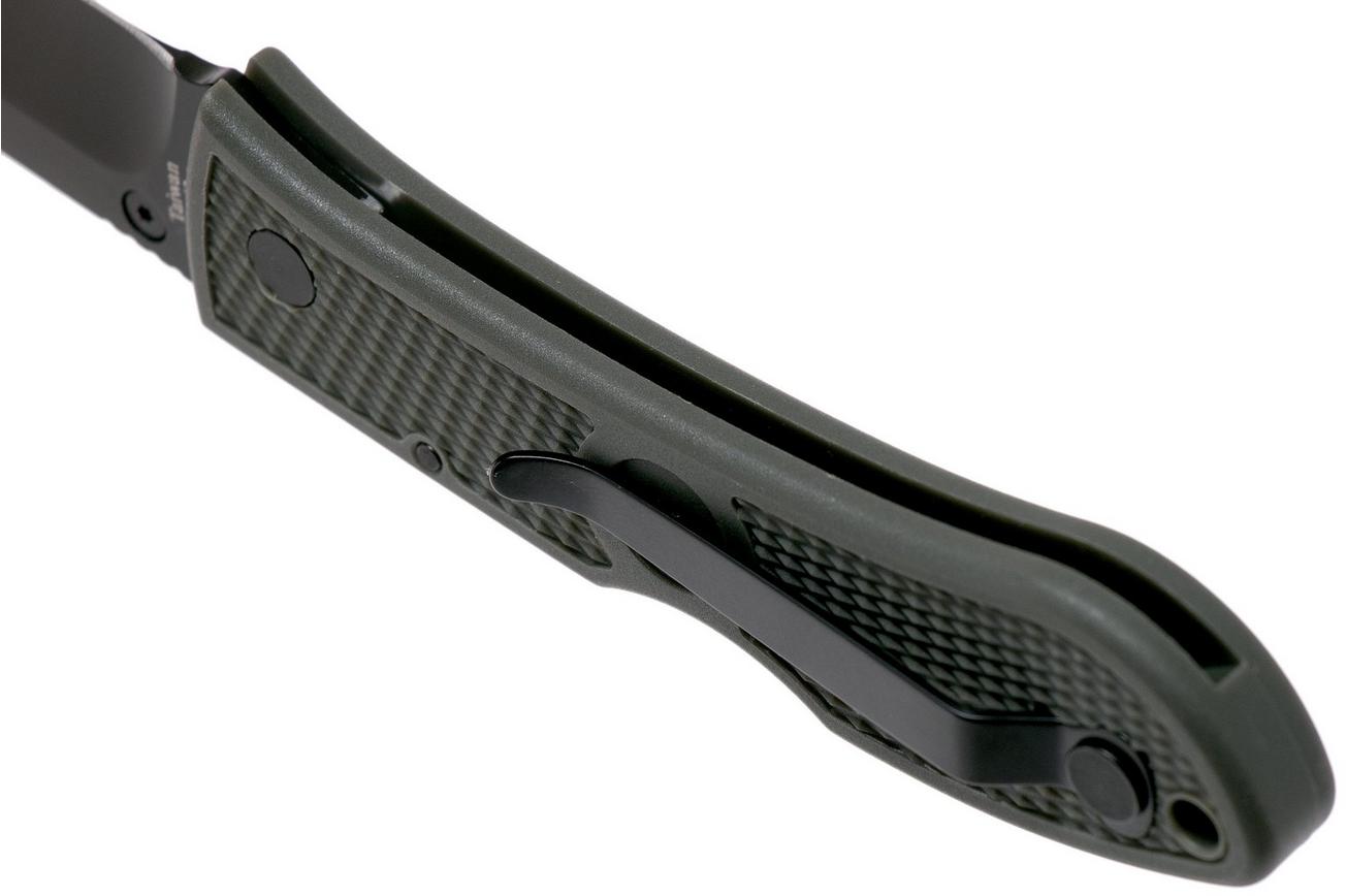 KA-BAR Dozier Thumb Notch groen 4065